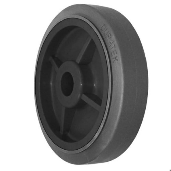 Durastar Wheel; 8X2" Duratek Rubber; Thermoplastic Rubber | Polyolefin (Gray | 820PPR84H-EC
